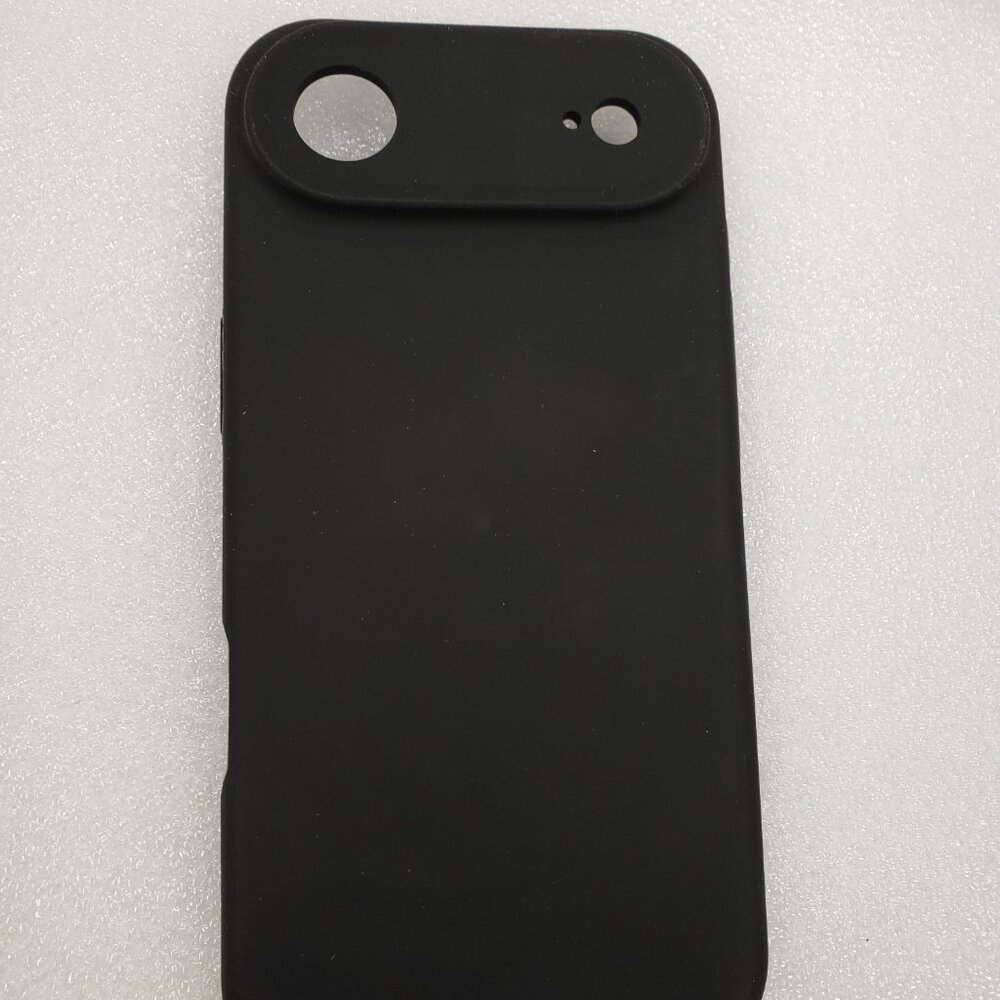 VOOII Case for iPhone Air, Black. Slim. Low Profile Silicone. Shockproof. Cover